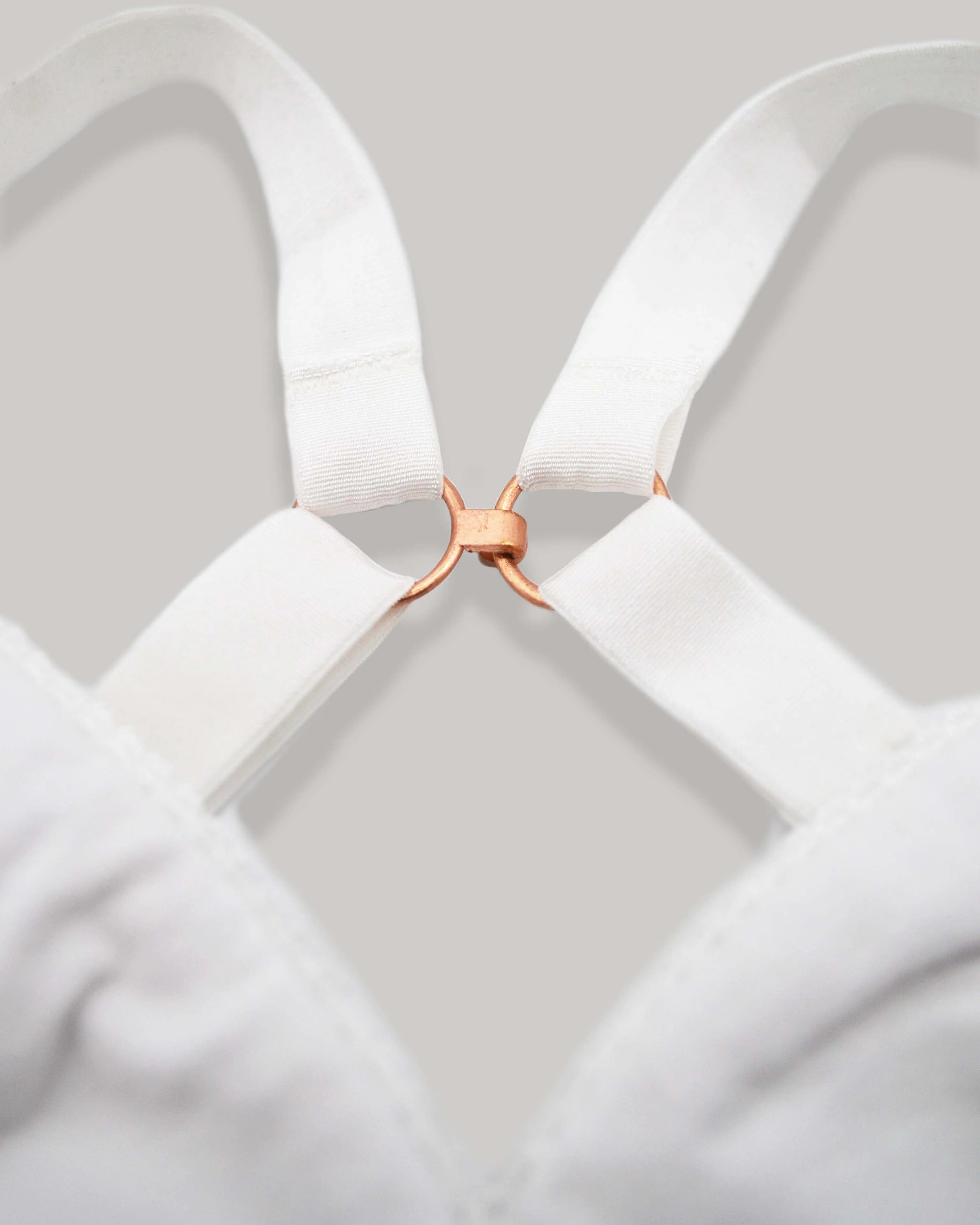 Breastfeeding & Maternity Bra in White